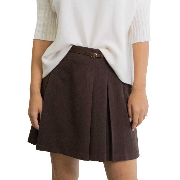 Gonna con cintura tinta unita  Options